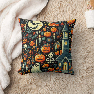 halloween pilz kissen