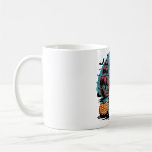 Halloween Pirate Dragon Art Kaffeetasse