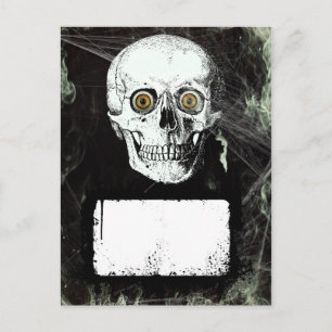 Halloween Pirate Skull Postkarte
