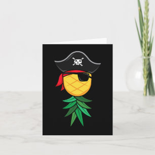 Halloween Pirate Upside Down Ananas Swingers Li Karte