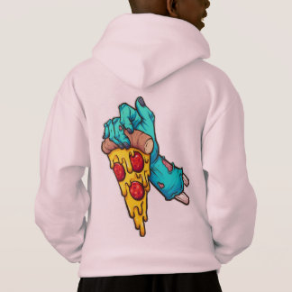 HALLOWEEN PIZZA SLICE HOODIE FOR KIDS