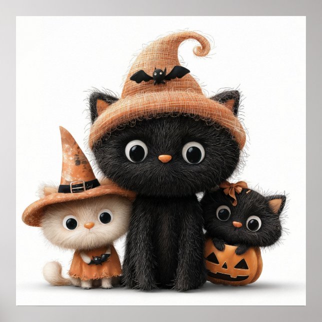 Halloween-Plakat Poster (Vorne)