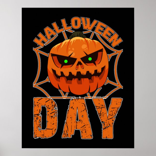 Halloween-Plakat Poster (Vorne)