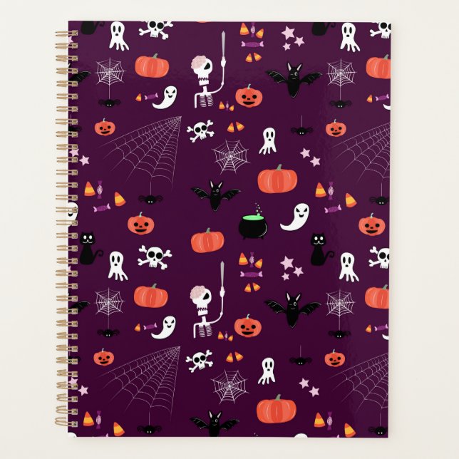 Halloween Planer (Vorderseite)