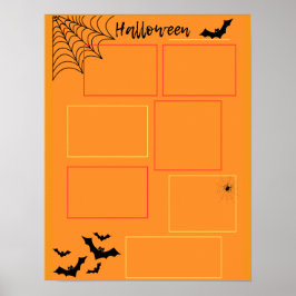 Halloween-Planer Poster