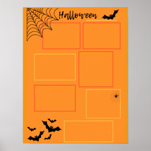 Halloween-Planer Poster