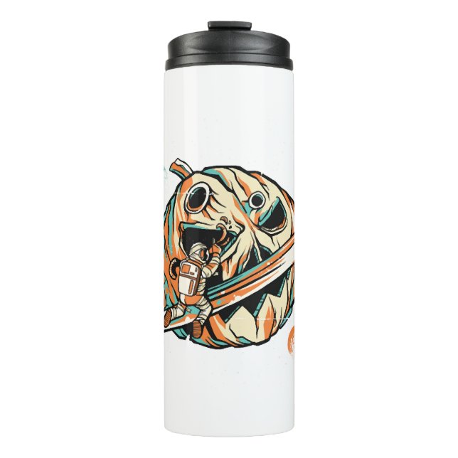 Halloween Planet Thermosbecher (Vorderseite)