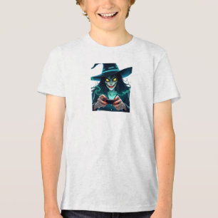 Halloween PlayStation Gaming - Spooky PS5 Tri-Blend Shirt