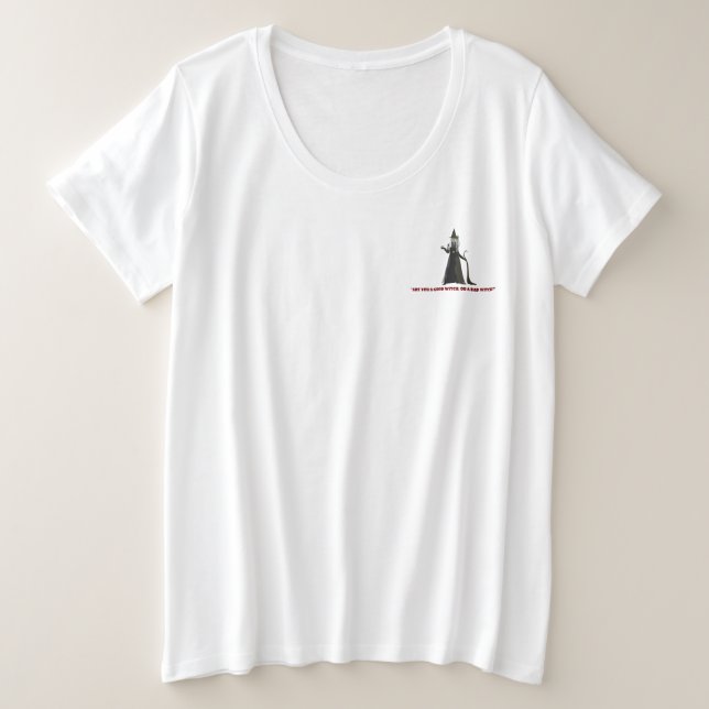 Halloween Plus Size T - Shirt (Design vorne)