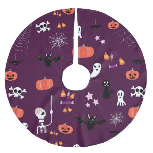 Halloween Polyester Weihnachtsbaumdecke