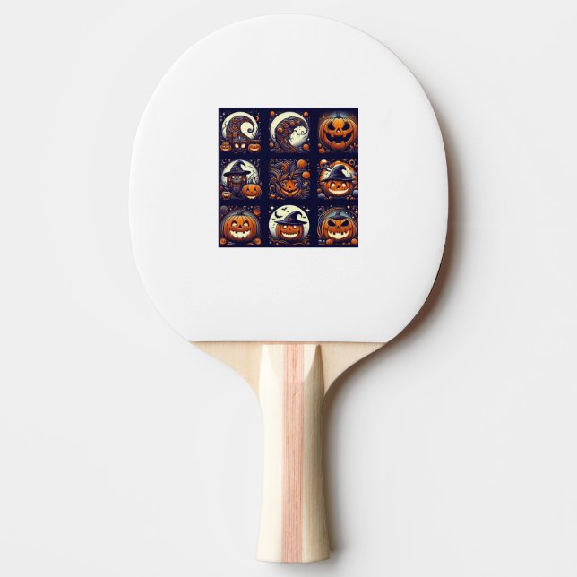 Halloween Pong Paddle Tischtennis Schläger (Vorderseite)