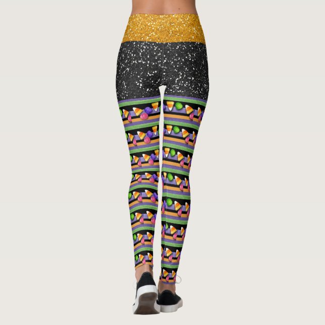 Halloween Pop Fashion Leggings (Rückseite)