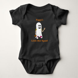 Halloween Poppy's Little Boo Squad Baby Strampler