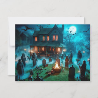 Halloween Post Card, Papier: Matte, Postkarte