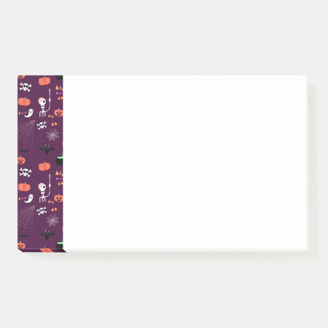 Halloween Post-it Klebezettel (Vorderseite)