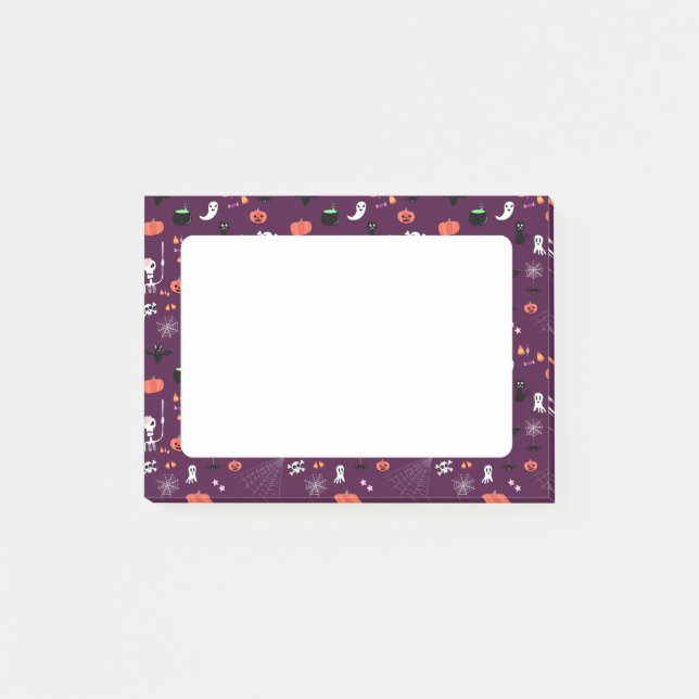 Halloween Post-it Klebezettel (Vorderseite)