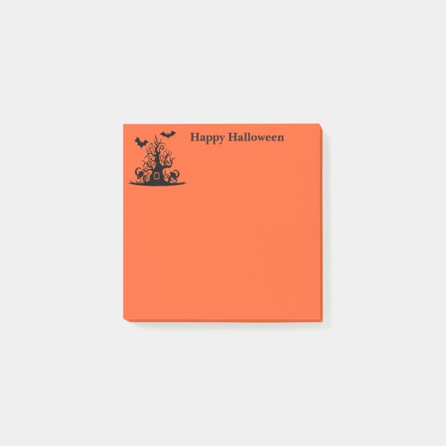 Halloween-Post-it-Notizen Post-it Klebezettel (Vorderseite)