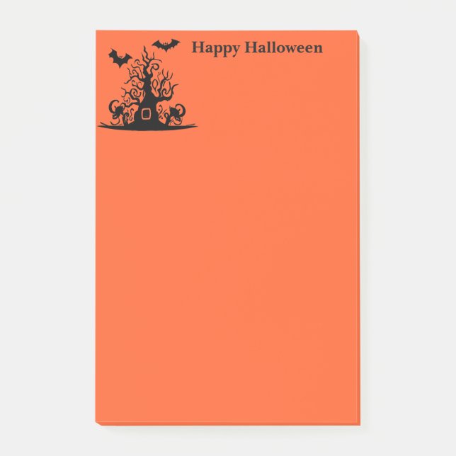 Halloween-Post-it-Notizen Post-it Klebezettel (Vorderseite)