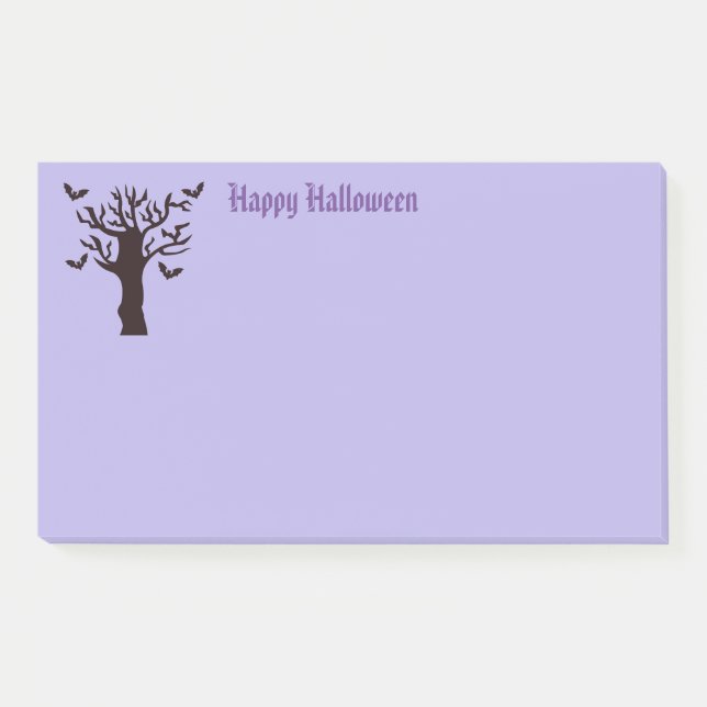 Halloween-Post-it-Notizen Post-it Klebezettel (Vorderseite)