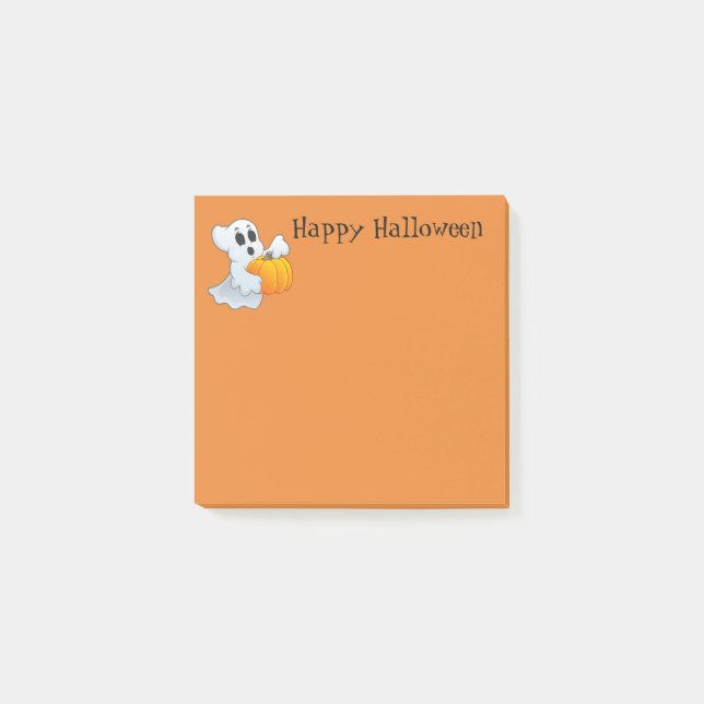 Halloween Post-it-Notizen Post-it Klebezettel (Vorderseite)