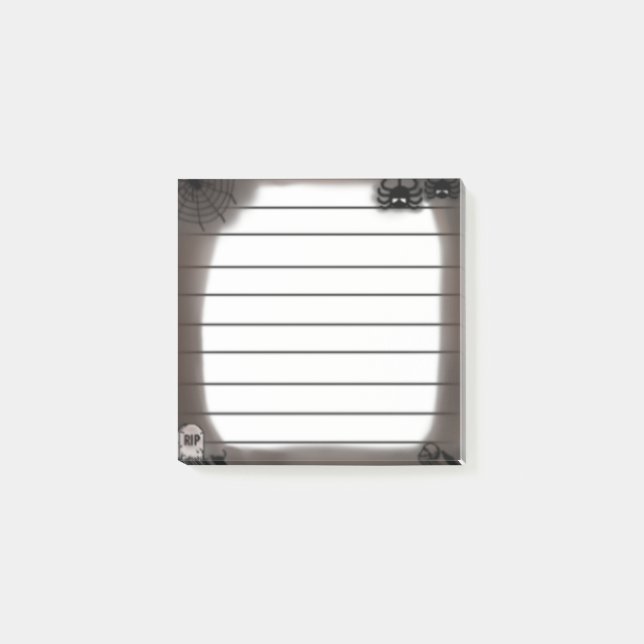 Halloween post its post-it klebezettel (Vorderseite)