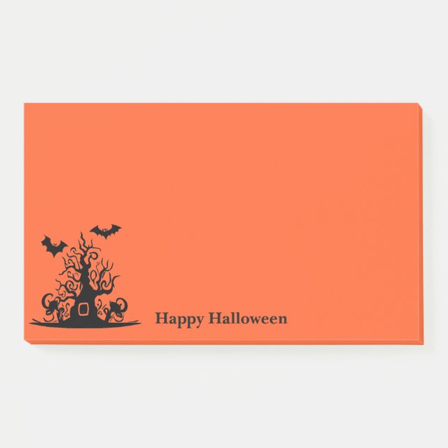 Halloween-Post-Notizen Post-it Klebezettel (Vorderseite)