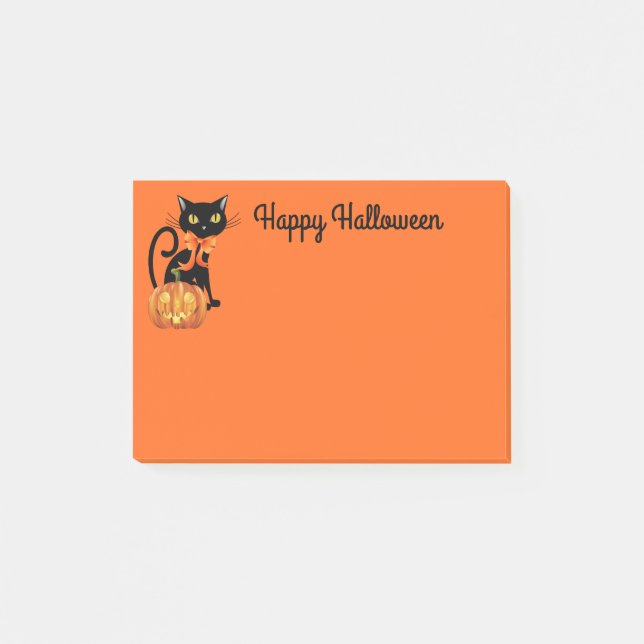 Halloween-Posten-Anmerkungen Post-it Klebezettel (Vorderseite)