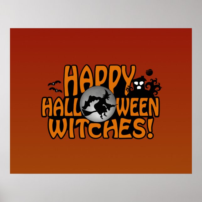 Halloween-Poster Poster (Vorne)