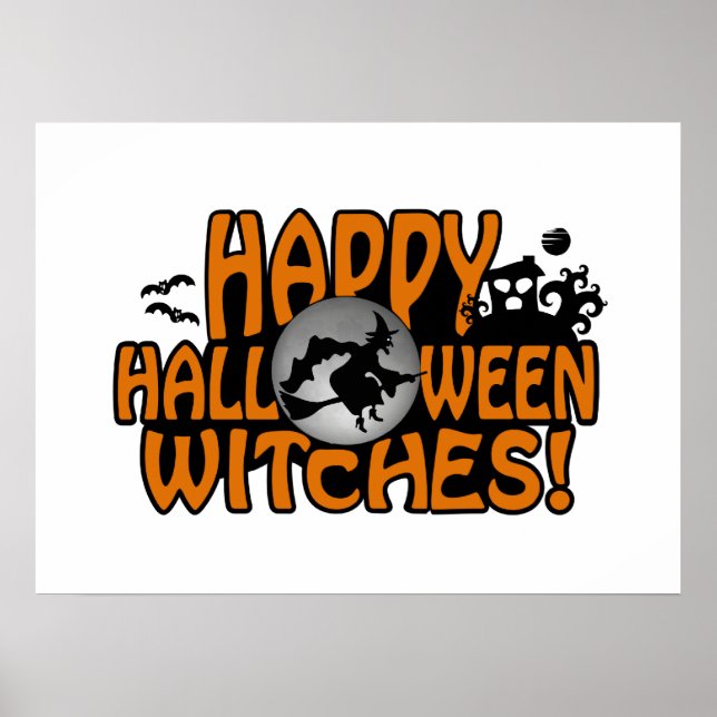 Halloween-Poster Poster (Vorne)