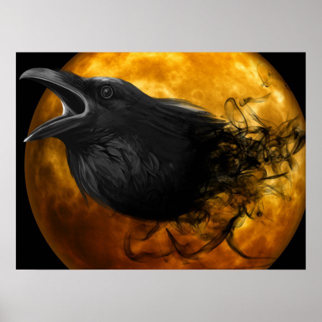 Halloween Poster-Raven Poster (Vorne)
