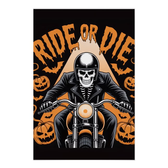 Halloween Poster - Spooky, Fun & Festivals Kunst (Vorderseite)