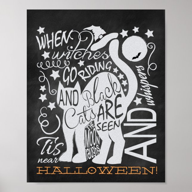 Halloween Poster | Trick oder Trete (Vorne)