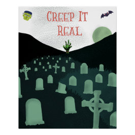 Halloween-Poster zum Ausstellen im Zimmer oder Par Poster