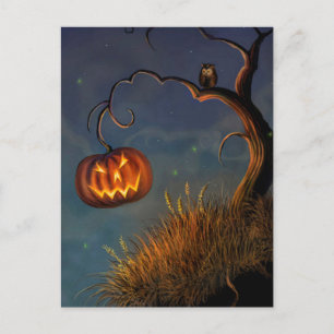 Halloween Postkarte