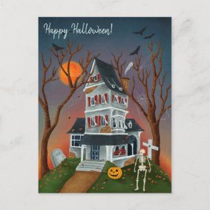 Halloween Postkarte