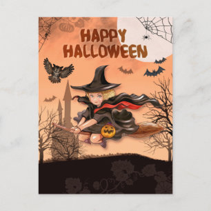 Halloween Postkarte