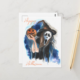 Halloween Postkarte