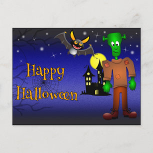 Halloween Postkarte