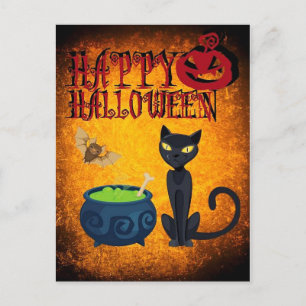 Halloween Postkarte