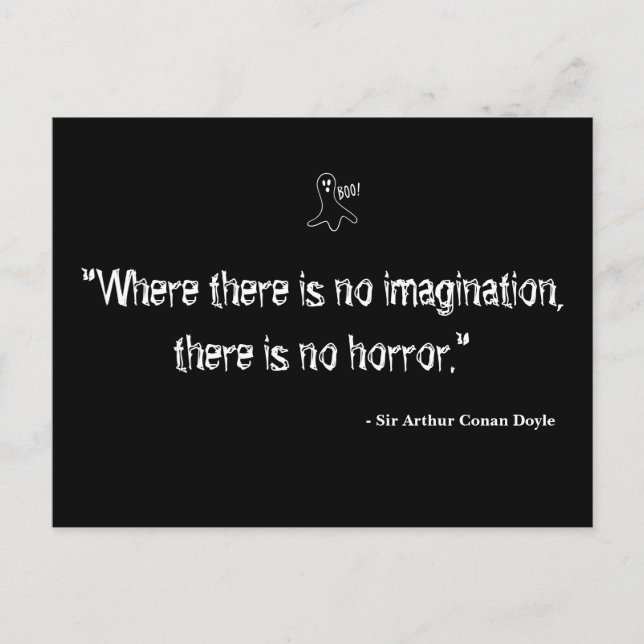 Halloween Postkarte (Vorderseite)