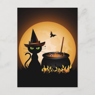 Halloween Postkarte