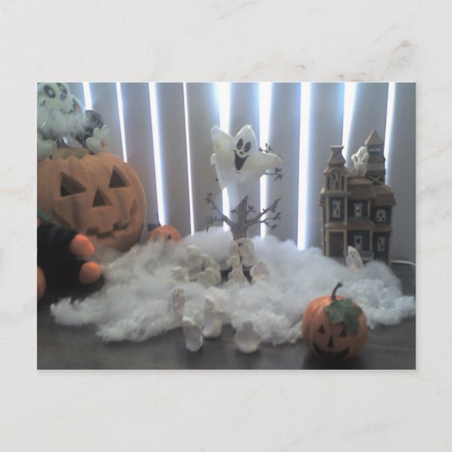 Halloween Postkarte (Vorderseite)