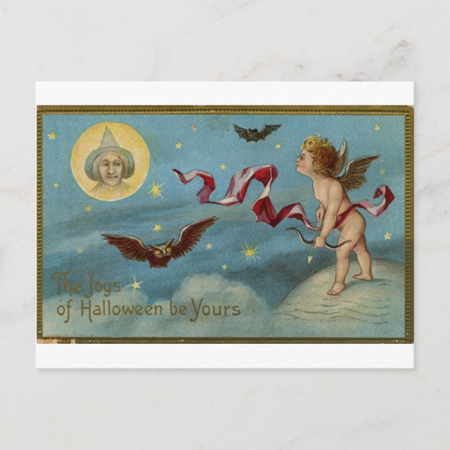 Halloween Postkarte (Vorderseite)