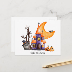 Halloween Postkarte