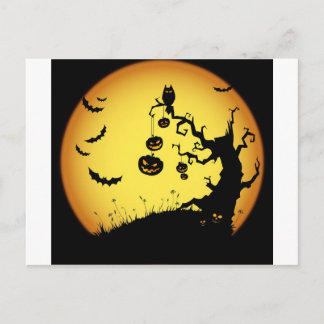 Halloween Postkarte