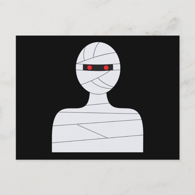 Halloween Postkarte (Vorderseite)