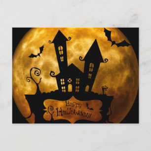 Halloween Postkarte