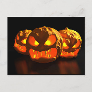 Halloween Postkarte