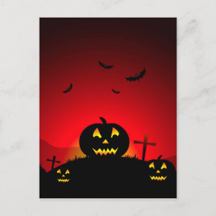 Halloween  postkarte