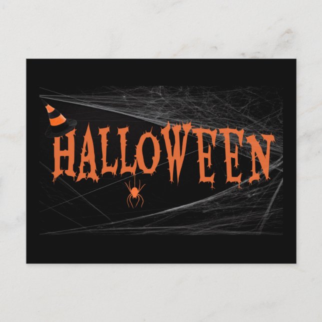 Halloween Postkarte (Vorderseite)